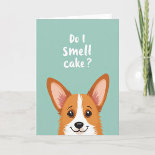 Curious Pup Birthday Card