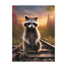 Curious Racoon