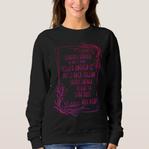 Curious Skilled Clever Mechanic Sweatshirt