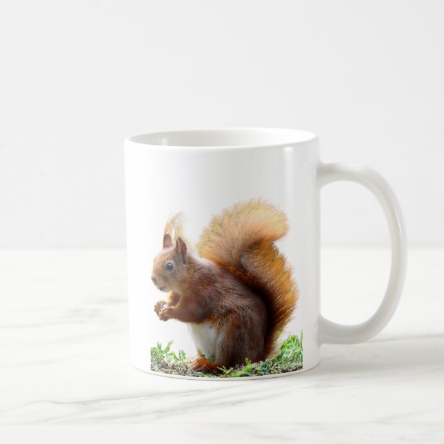 Curious Squirrel Mug (Right)