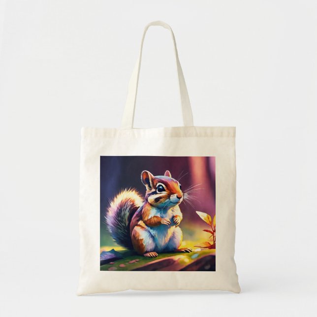 Curious Squirrel Park Adventure Tote Bag (Front)