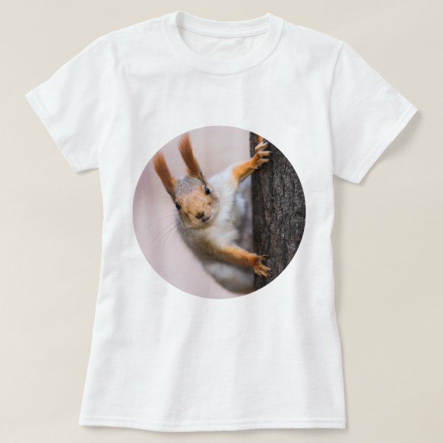 Curious squirrel T-Shirt (Design Front)