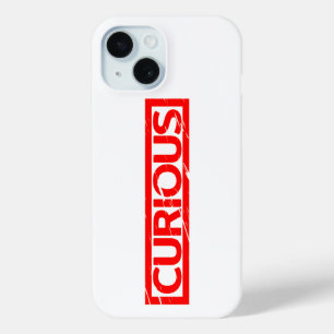 Curious Stamp iPhone 15 Case