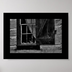 Curious Window Image Poster