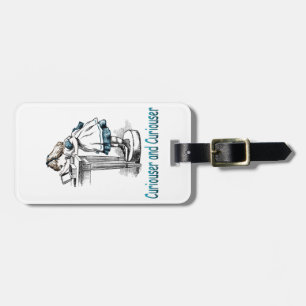 Curiouser and Curiouser Luggage Tag