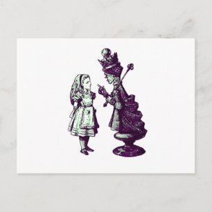 Curiouser & Curiouser Postcard