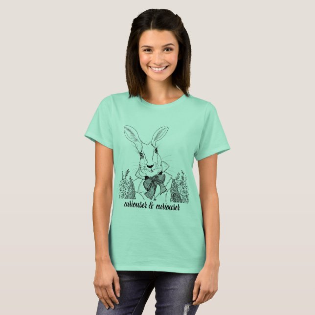 Curiouser & Curiouser T-Shirt (Front Full)