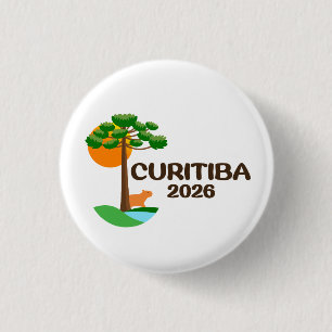 Curitiba Brazil 2026 International Convention Pin