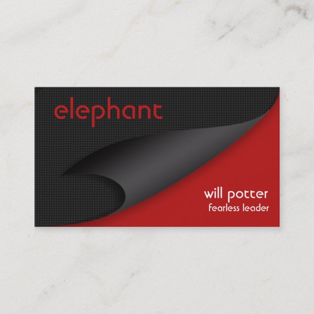 Curl Business Card (Front)