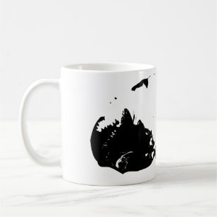 Curl of Calm in Autumn Light Coffee Mug