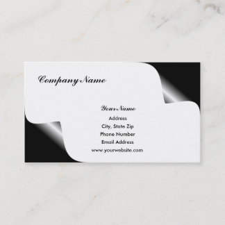 Curled Corners Business Cards
