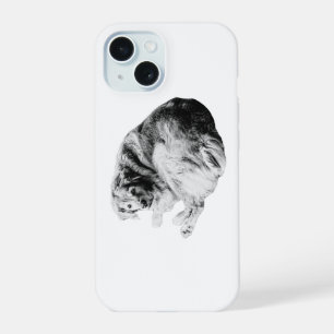 Curled Ease, Soft Guard iPhone 15 Case