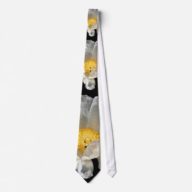 Curled Flower Tie (Front)