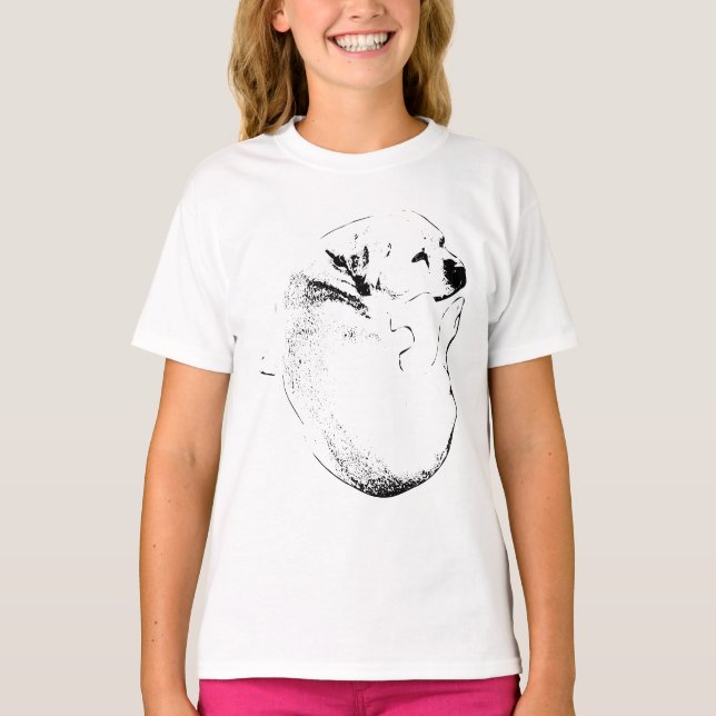 Curled Ink Grace T-Shirt (Front)