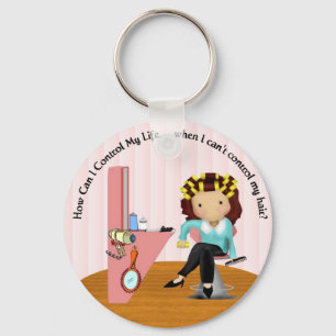 Curler Diva Key Ring