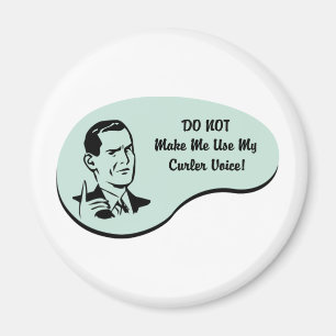 Curler Voice Magnet