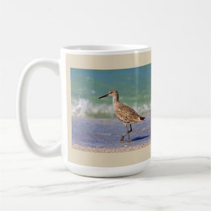 Curlew Bird on the Shoreline Coffee Mug