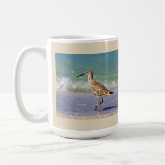Curlew Bird on the Shoreline Coffee Mug