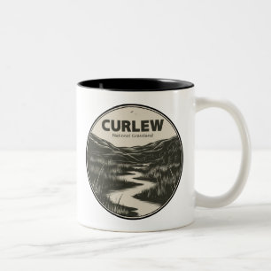 Curlew National Grassland Idaho Stream Two-Tone Coffee Mug