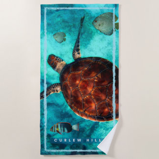Curlew Turtle Beach Towel