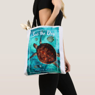 Curlew Turtle Tote Bag, Medium Bag