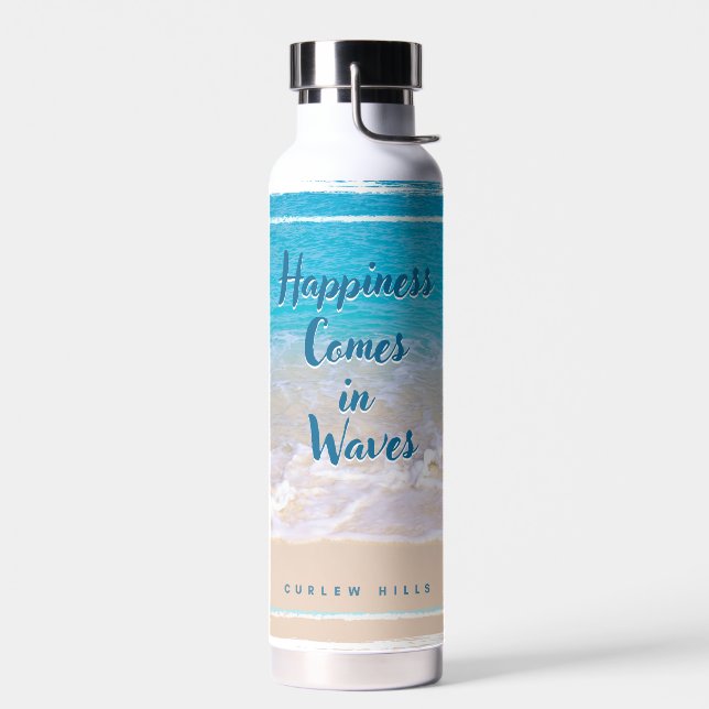 Curlew Wave Water Bottle (22 oz) (Left)
