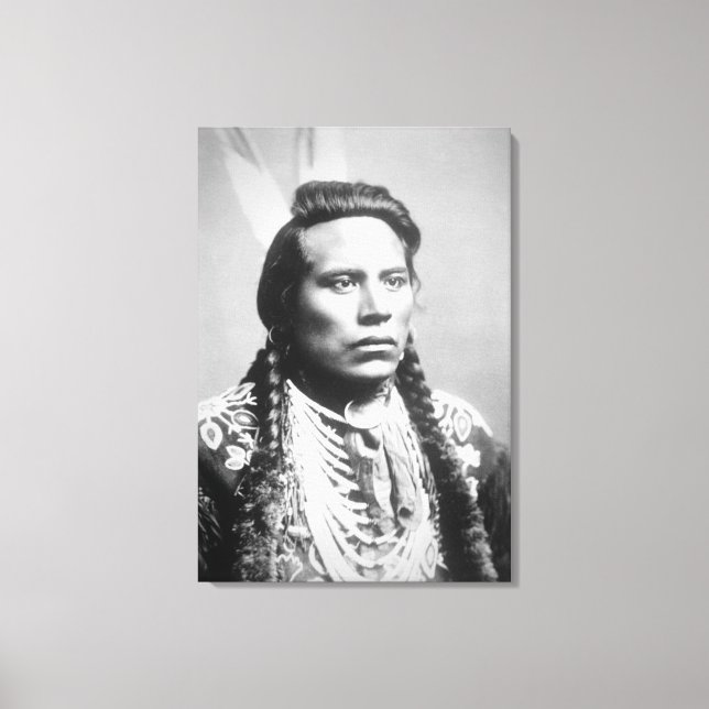 Curley, of the Crow tribe, one of Custer's scouts Canvas Print (Front)