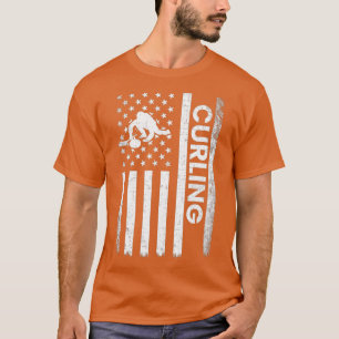Curling American  curling T-Shirt