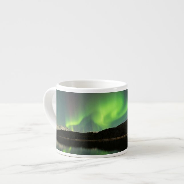 Curling Aurora Espresso Cup (Front Left)