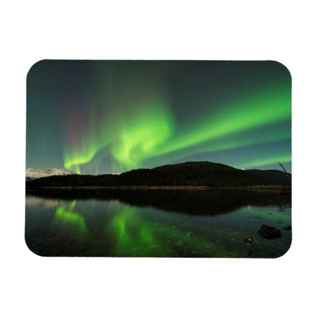 Curling Aurora Magnet (Horizontal)