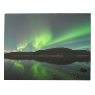 Curling Aurora Notepad