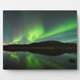Curling Aurora Plaque