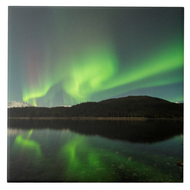 Curling Aurora Tile (Front)