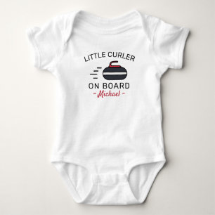 Curling Baby - Little Curler on Board - Curler Bodysuit