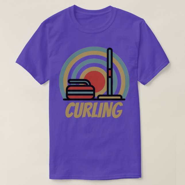 Curling Beijing 2022 Winter Olympics T-Shirt (Design Front)