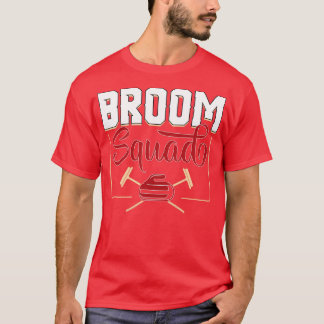 Curling Broom Squad T-Shirt