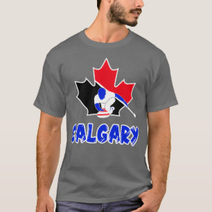 Curling Calgary for Canadian Curling Fan and Curli T-Shirt