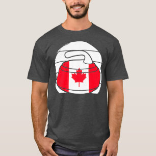 Curling Canada Sports Canadian Curler Gift Ideas T-Shirt