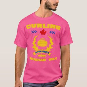 Curling Canadian way B Columbia T-Shirt
