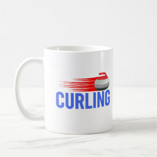 Curling Coffee Mug