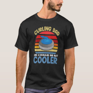 Curling Dad Gaming Women World's Greatest Curling T-Shirt