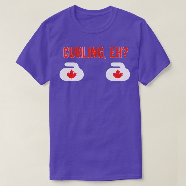 Curling Eh T-Shirt (Design Front)