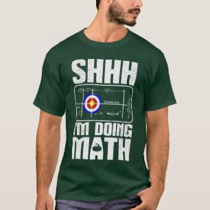Curling Funny Curling sport retro T-Shirt