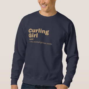 Curling  Girl - Curling  Sweatshirt