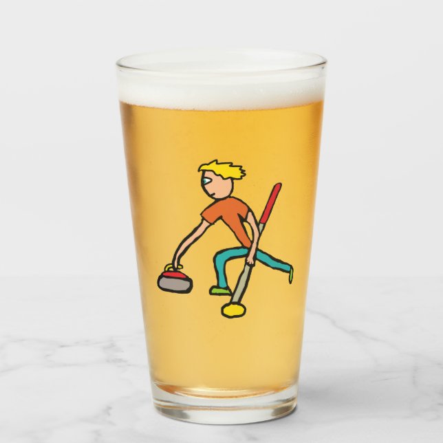 Curling Glass (Front Filled)