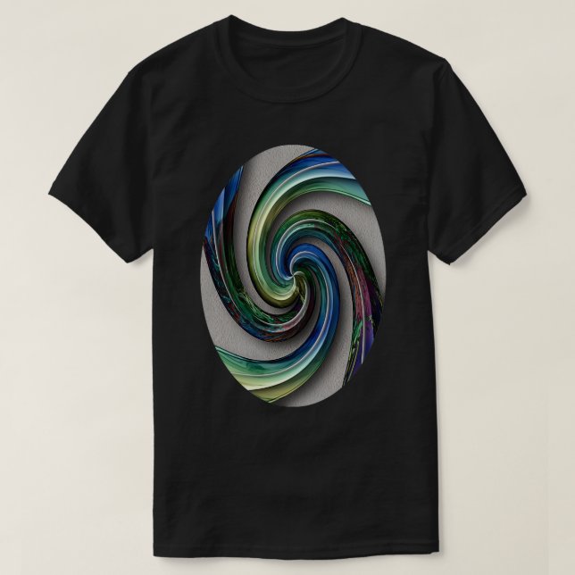 Curling Glass 3 T-Shirt (Design Front)