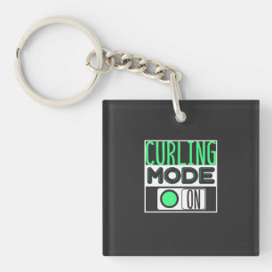 Curling Key Ring