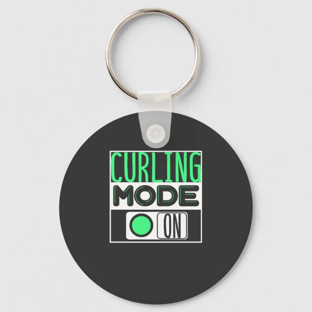 Curling Key Ring (Front)