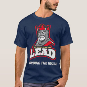 Curling LeadsGuarding the House BLK T-Shirt