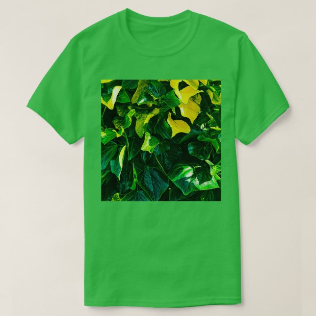 Curling Leaves T-Shirt (Design Front)